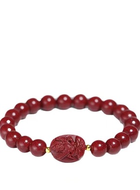 朱砂男女款十二生肖手串属马本命佛守护神紫金砂手链饰品热销推荐