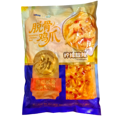 圣农脱骨鸡爪柠檬酸辣2.5kg固60%
