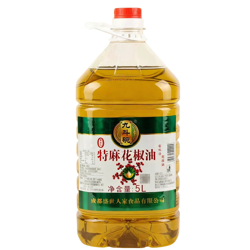 四川九斗碗特麻花椒油5L大桶装