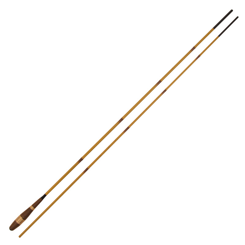 弧武师碳素并继竿超强手感插节特细竹节37偏46手竿台钓鲫鲤钓鱼竿