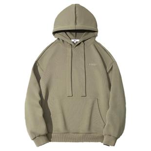 回力连帽卫衣男2025秋冬新款美式宽松潮牌上衣男款加绒外套情侣装