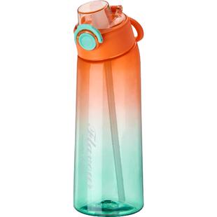 玩味杯子白开水喝出水果味香环趣味玩味环水杯果汁多味变味吸管杯