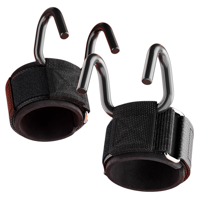 引体向上助力钩单杠吊挂钩牵引加强金属吊杠男健身单杆护腕辅助器