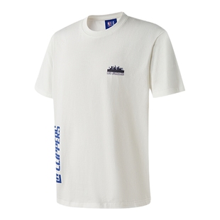 NBA官方快船球队文化系列秋季运动中性宽松版T恤