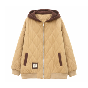 棉衣女短款2026早春新款休闲大码宽松妈妈棉服秋冬季加厚夹棉外套