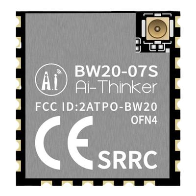 安信可双频WiFi+BLE5.0蓝牙模块BW20-07S双核MCU四代IPEX外接天线