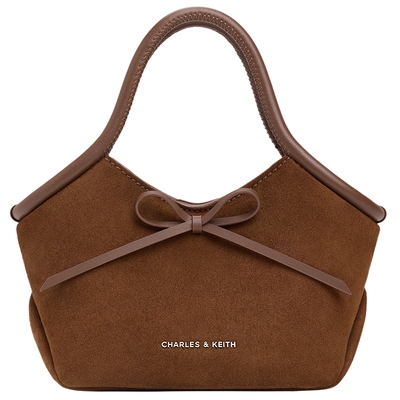 复古蝴蝶结手提包CHARLES&KEITH