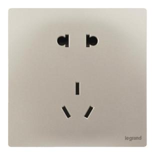 罗格朗开关插座面板官方未莱金拓展插座86型替换墙面固定盖板导轨