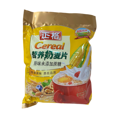 正格未添加蔗糖高钙加铁早餐