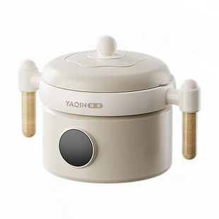 雅亲宝宝注水保温碗儿童纯钛恒温碗吃米粉专用不锈钢婴幼儿辅食碗