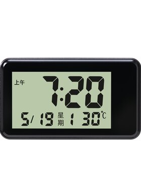 电动车时钟防水数显电子表看时间