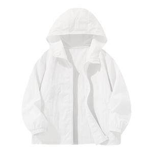 拉夏贝尔儿童防晒衣2025新款男女童皮肤衣防紫外线大童连帽防晒服