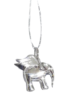 贝奇手作·小飞象丨原创设计 925银锁骨项链 可爱女生礼物