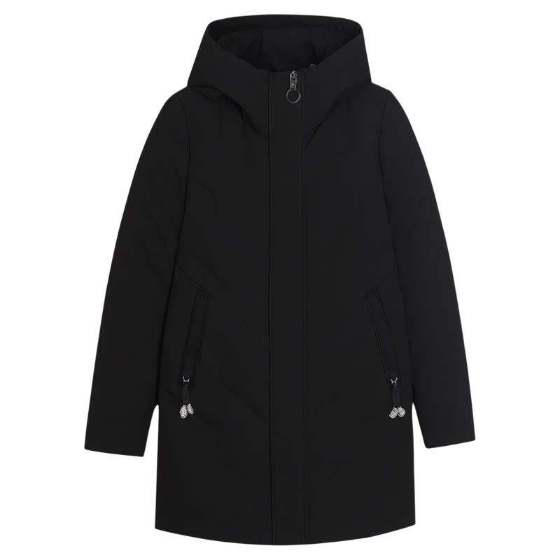 胖妈妈中老年女装洋气冬装羽绒服