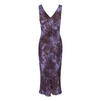 RealisationPar豹纹真丝连衣裙