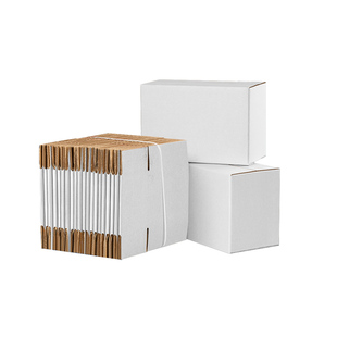 邮政白色纸箱淘宝打包纸盒箱子自由搭配尺寸批发定制印刷包装盒