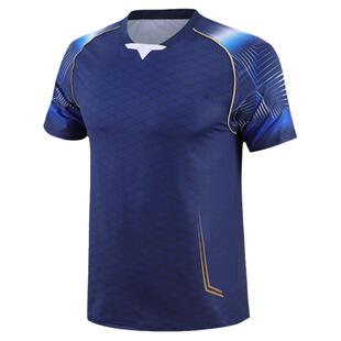 羽毛球速干上衣男女透气球服夏季训练队服定制情侣吸汗乒乓球球衣