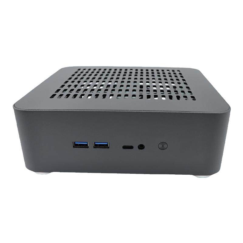 联达新款L66全铝迷你itx机箱HTPC台式电脑主机箱卧式mini小机箱