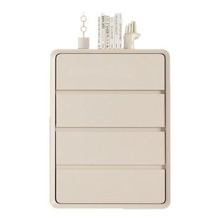 五斗柜卧室床头抽屉置物柜客厅实木收纳柜靠墙多巴胺床头小立柜子