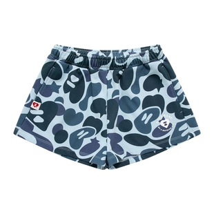 BAPE SS26 APEE by A BATHING APE 迷彩猿人短裤甜辣少女款休闲裤