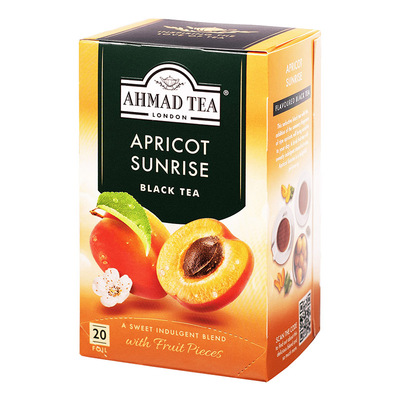 原装进口亚曼茶杏子味红茶小袋泡