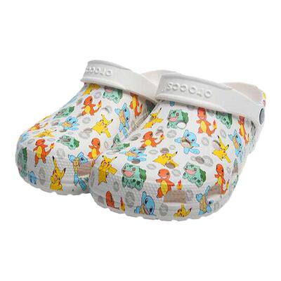 oroccs花色宝可梦EVA透气洞洞鞋