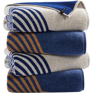 孚日洁玉纯棉浴巾男成人抗菌家用洗澡大毛巾裹巾柔软吸水不易掉毛