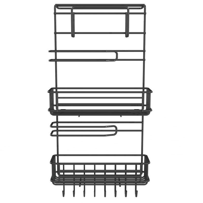 冰箱置物架侧面收纳神器厨房用品家用大全侧壁保鲜膜多层挂架子
