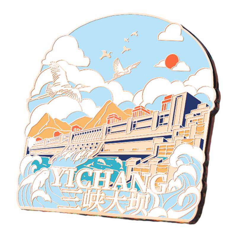 重庆长沙宏村旅游冰箱贴纪念品