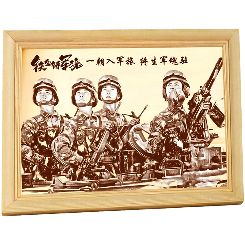 定制照片退伍礼物役军人纪念品送创意礼盒/礼品套组