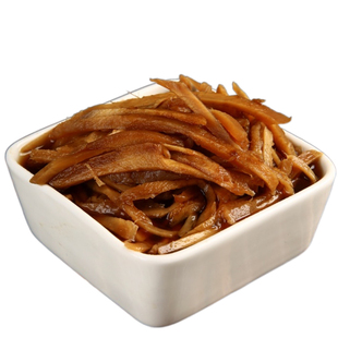 酱油嫩姜丝生姜腌制山东特产醋泡嫩姜芽丝仔姜酱菜咸菜泡菜下饭菜