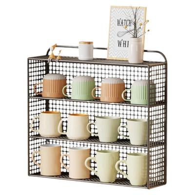 杯架餐桌置物多层零食收纳