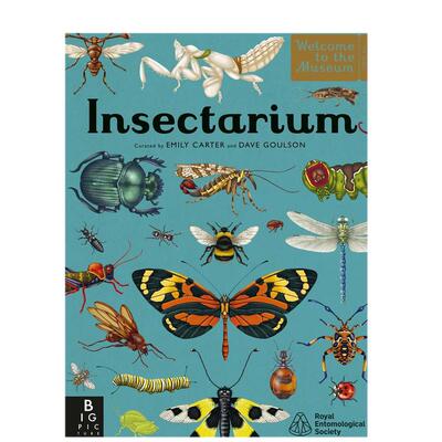 【现货】【欢迎来到博物馆】昆虫馆英文儿童绘本知识百科进口原版书精装【Welcome To The Museum】Insectarium Big Picture Pre