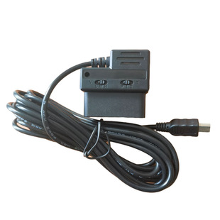 OBD降压线行车记录仪熄火断电停车监控震动感应12V转5V电源转接线