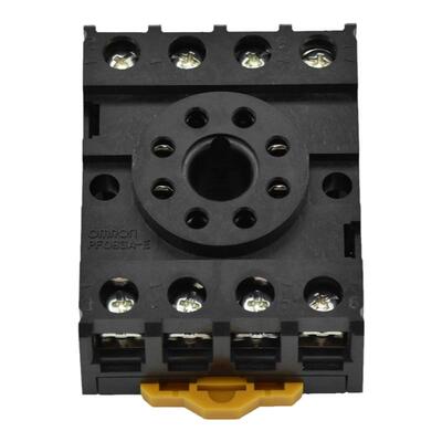 欧姆龙PF083A-E8圆脚继电器底座