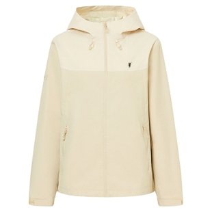 POLOWALK外套女士上衣秋装2025新款休闲简约系连帽衫百搭拉链衫