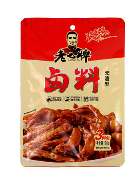 3袋老七牌川味卤料90g花椒