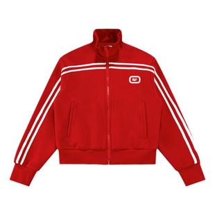 CryingCenter 红色训练服套装加绒外套 卫裤 哭喊中心