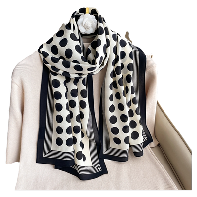 春秋冬季真丝桑蚕丝女长丝巾纱巾