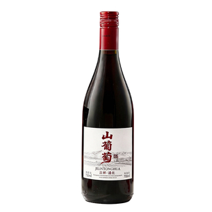 菲特瓦通化山葡萄酒7%度微醺甜型低度红葡萄酒女士晚安热红酒