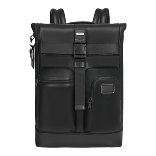 【父亲节礼物】TUMI/途明 DFO FREMONT男士Cypress皮质卷顶双肩包