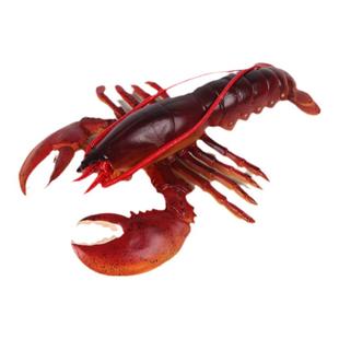 儿童玩具仿真动物海洋海底生物模型龙虾虎虾皮皮虾小龙虾科教认知