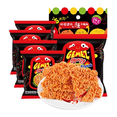 印尼GEMEZ火辣味小鸡干脆面