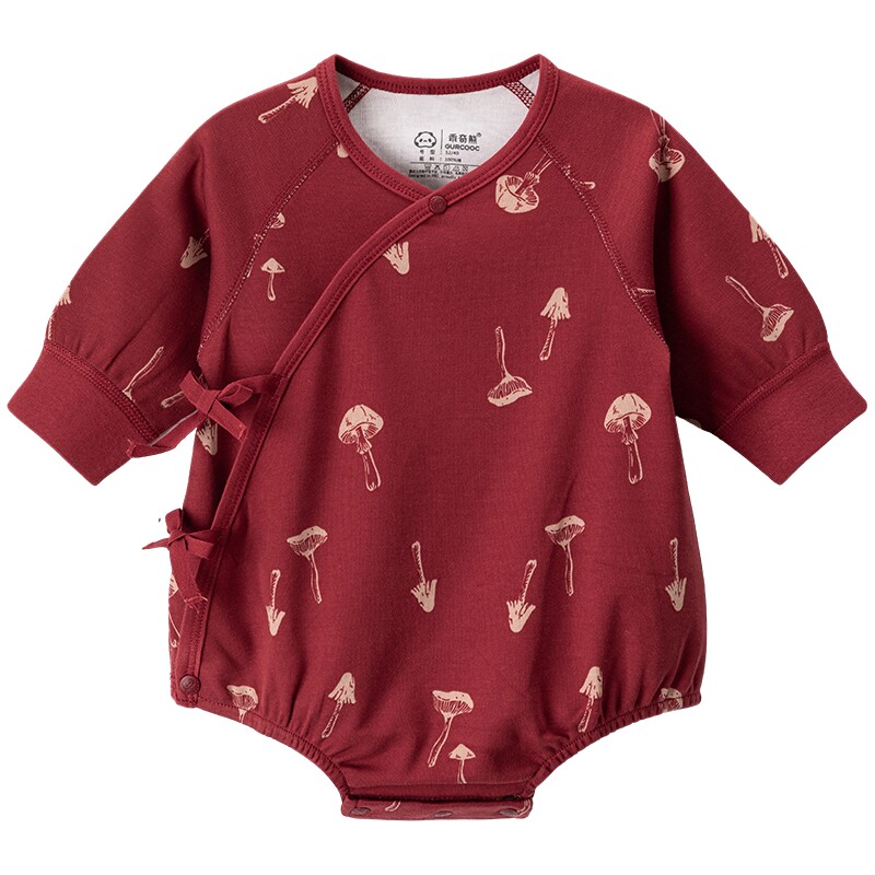 乖奇熊婴幼儿纯棉包屁衣服春秋季