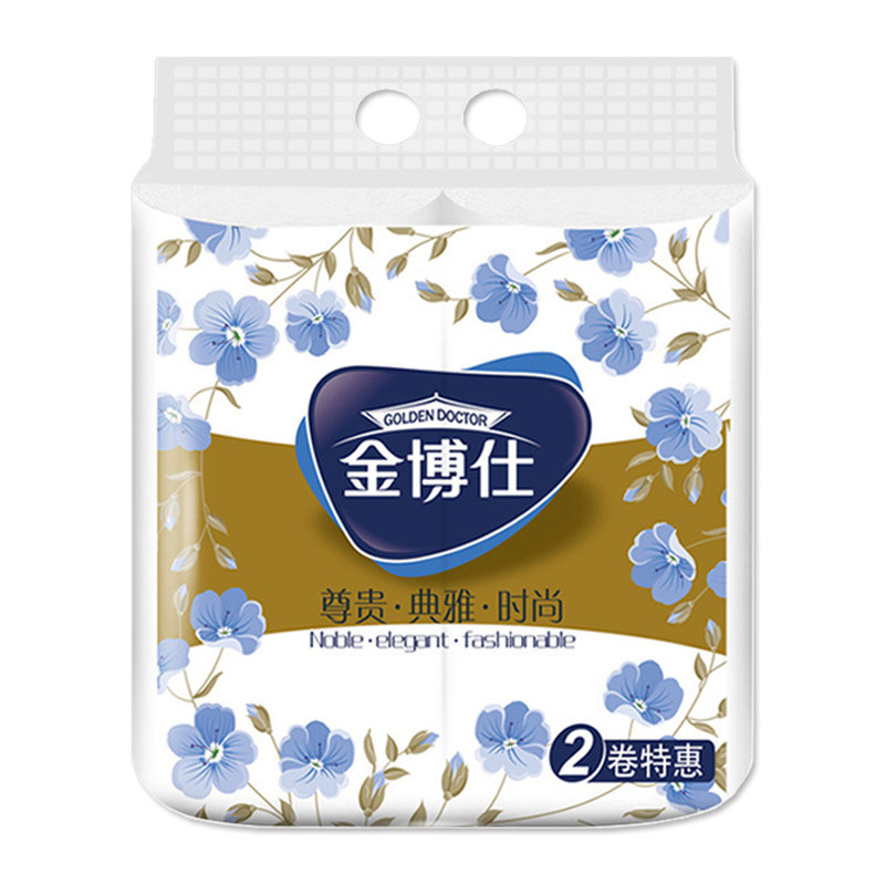 金博仕实心卷纸240g大卷家用实惠装纸巾无芯厕纸卫生纸卷筒纸手纸