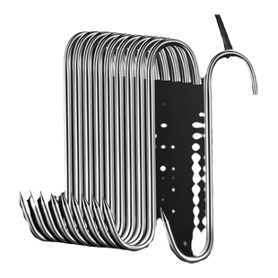 不锈钢吊钩挂钩铁钩子拉勾肉杀猪肉手钩专用卖肉卤肉烤鸭牛羊小号