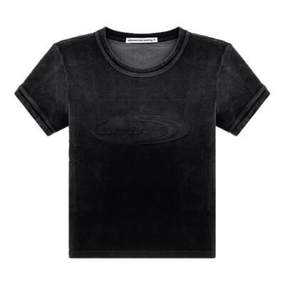 ALEXANDER WANG 春夏女士经典百搭短袖圆领T恤银泰百货 301574