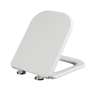 通用脲醛方型梯型家用马桶盖缓降加厚坐便盖老式厕所板便圈配件