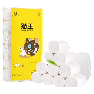 猫王5斤卷纸家用实惠装
