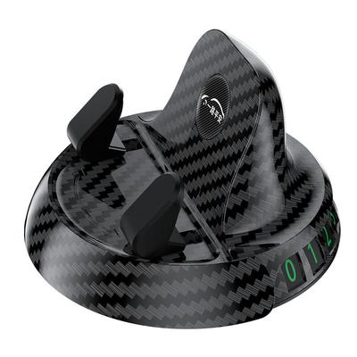 车载手机支架2025新款导航专用碳纤纹稳固高端汽车导航防抖可旋转